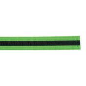 Double Wrap Black Striped Belt