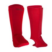 Cloth Shin Instep Pads Red