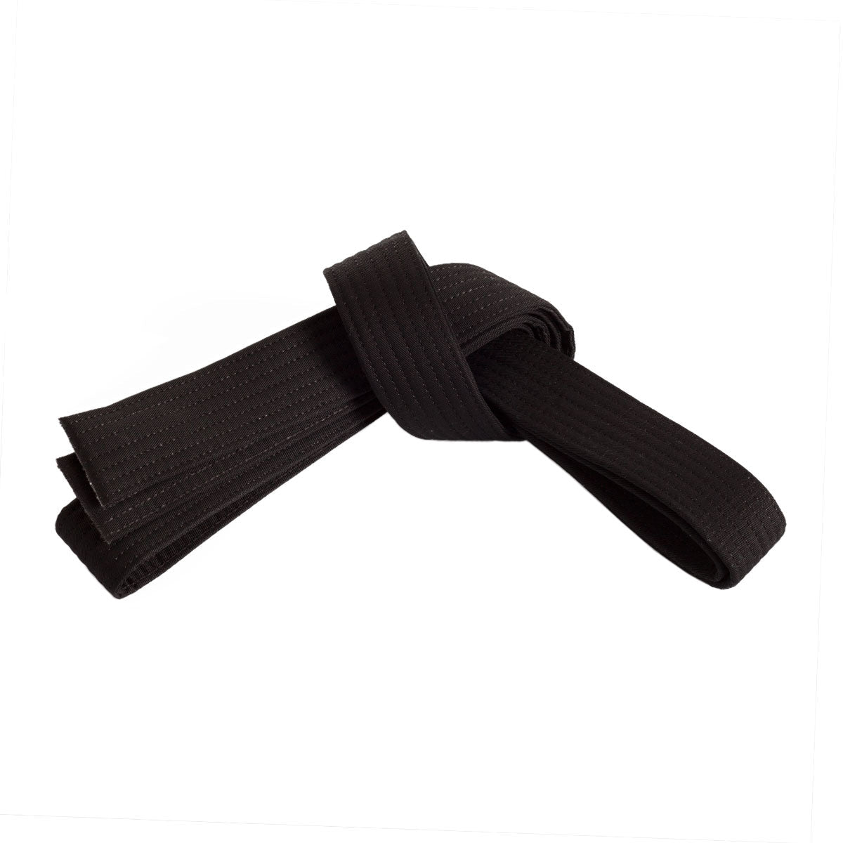Single Wrap Solid Belt Black