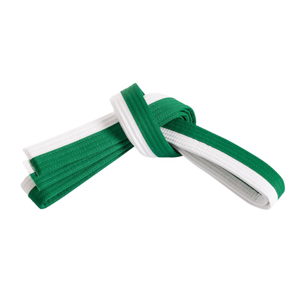 Double Wrap Two-Tone Belt White Green