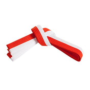 Double Wrap Two-Tone Belt Orange White