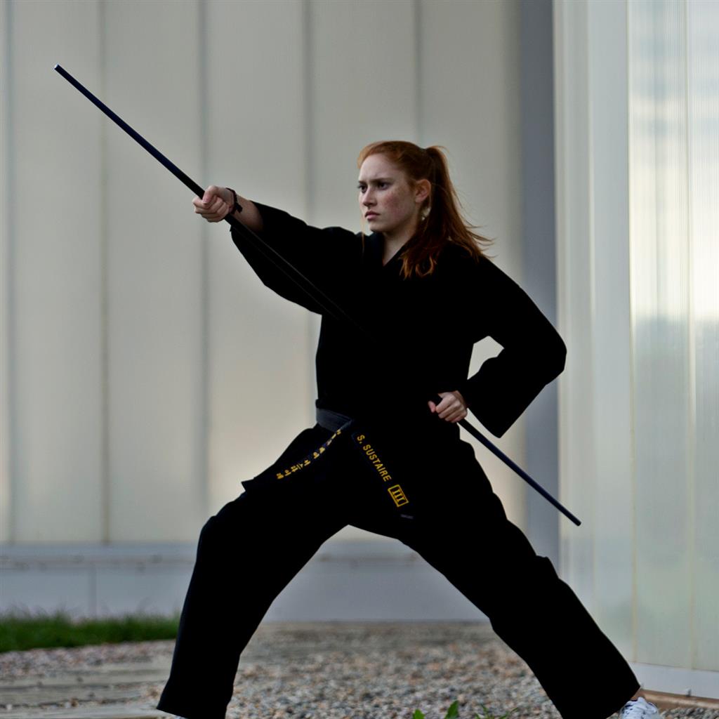 Two Piece Graphite Bo Staff