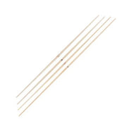 Tapered White Wood Lotus Kanji Bo Staff Natural