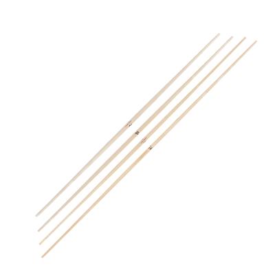 Tapered White Wood Lotus Kanji Bo Staff Natural