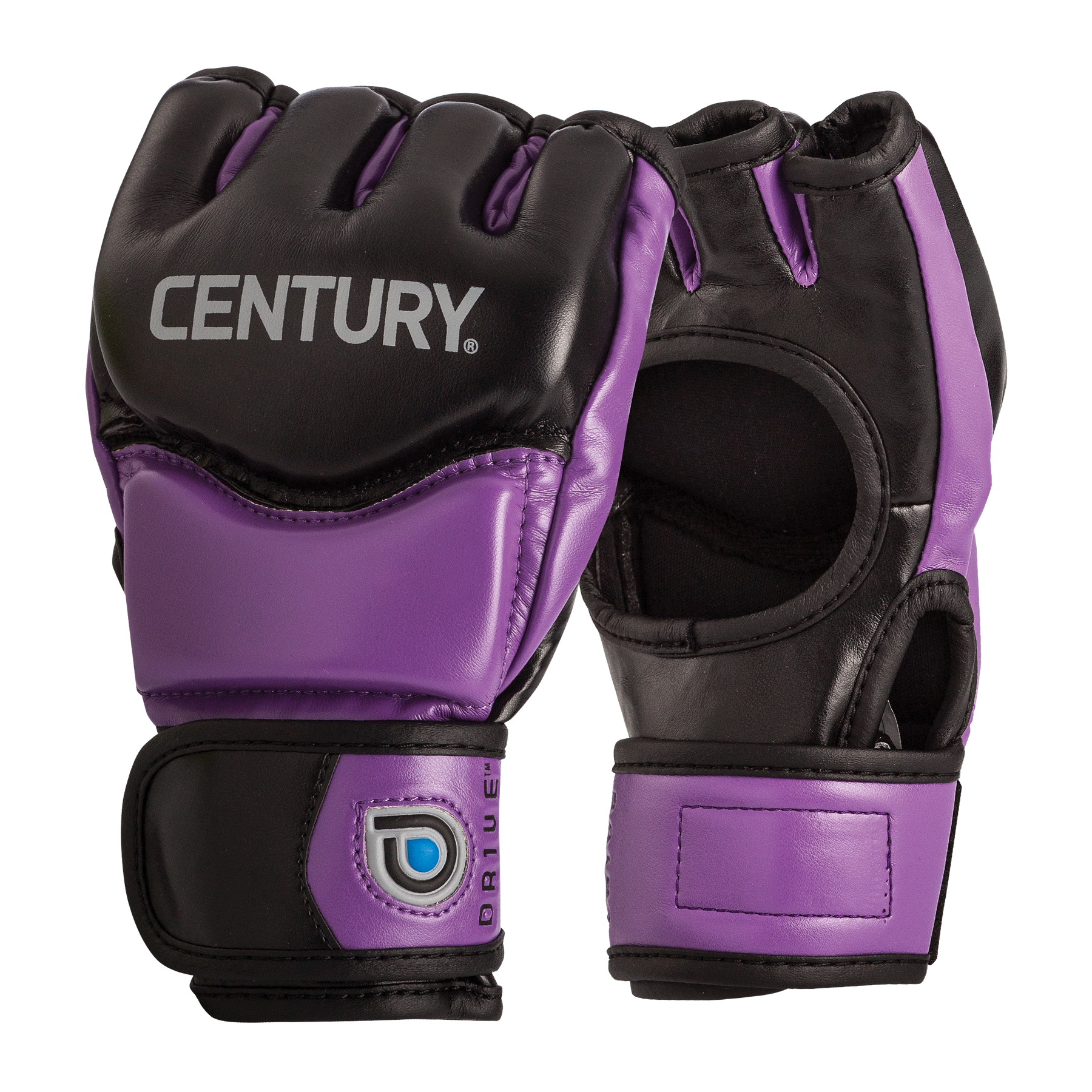 Drive Women's Fight Gloves Large Black/Purple