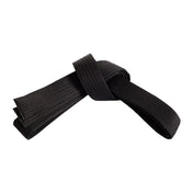 Double Wrap Solid Belt Black