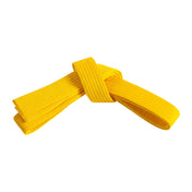 Double Wrap Solid Belt Yellow