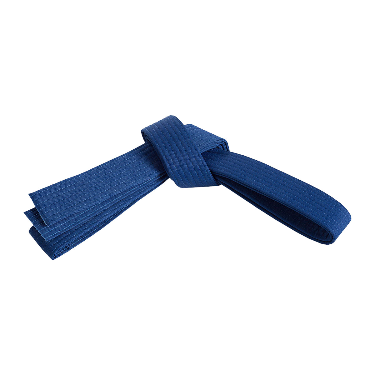 Double Wrap Solid Belt Blue