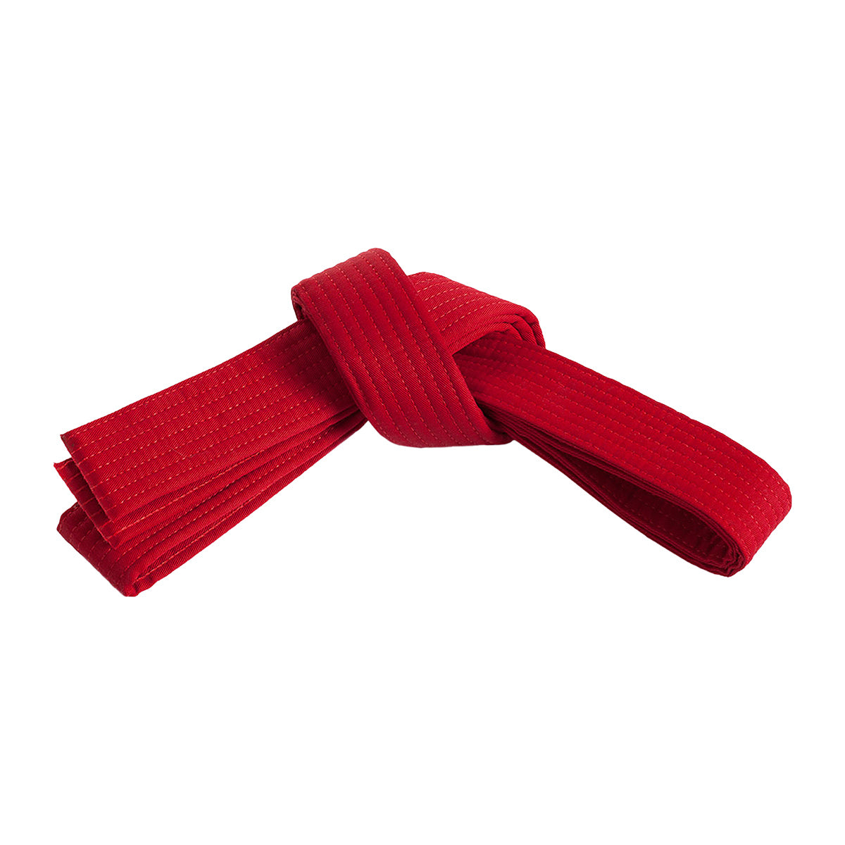 Double Wrap Solid Belt Red