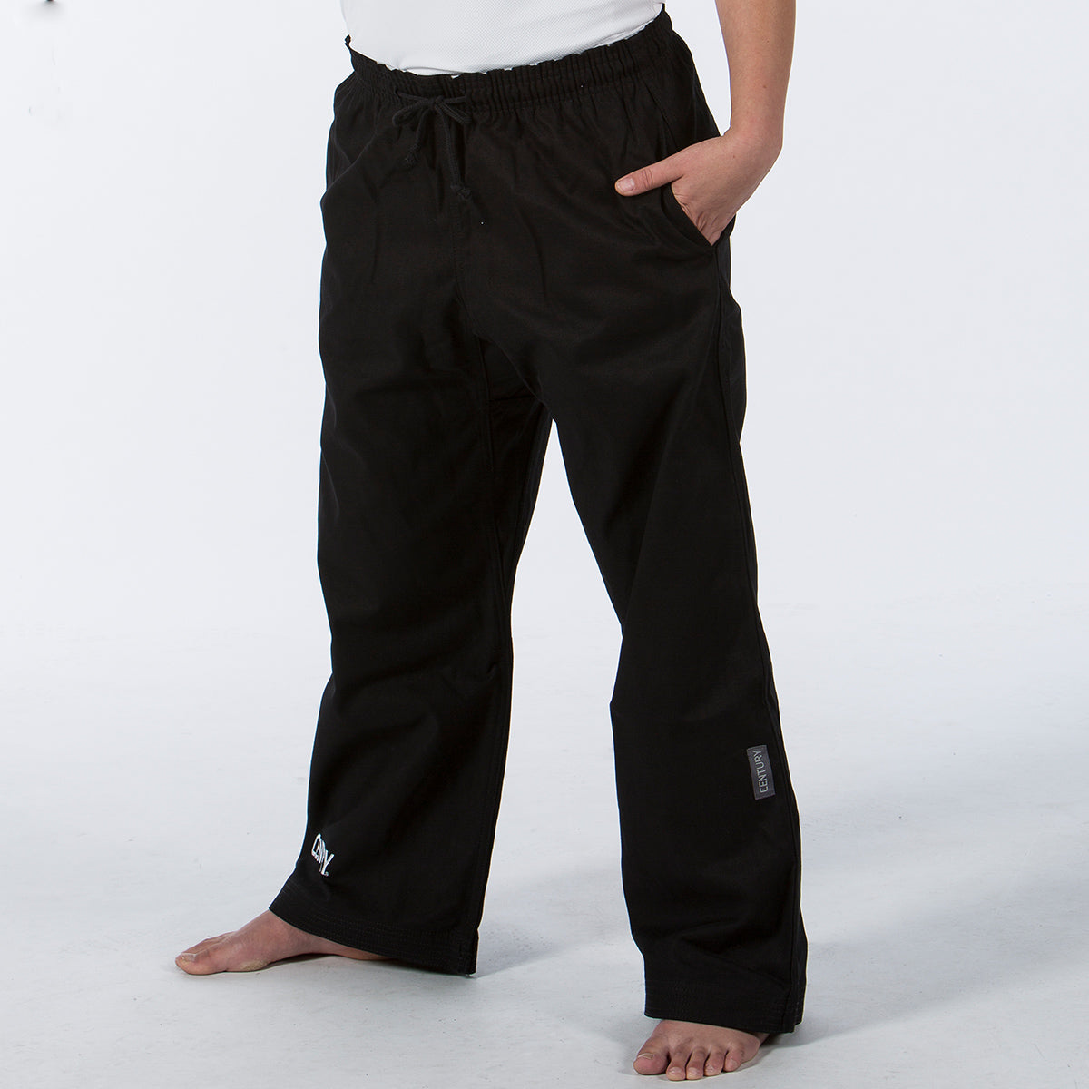 10 oz. Middleweight Brushed Cotton Elastic Waist Pants