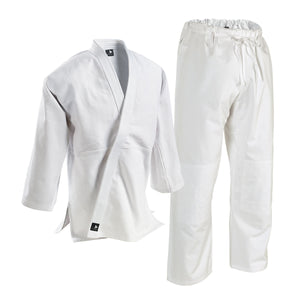 Single-Weave Student Judo Gi - Drawstring Pants White