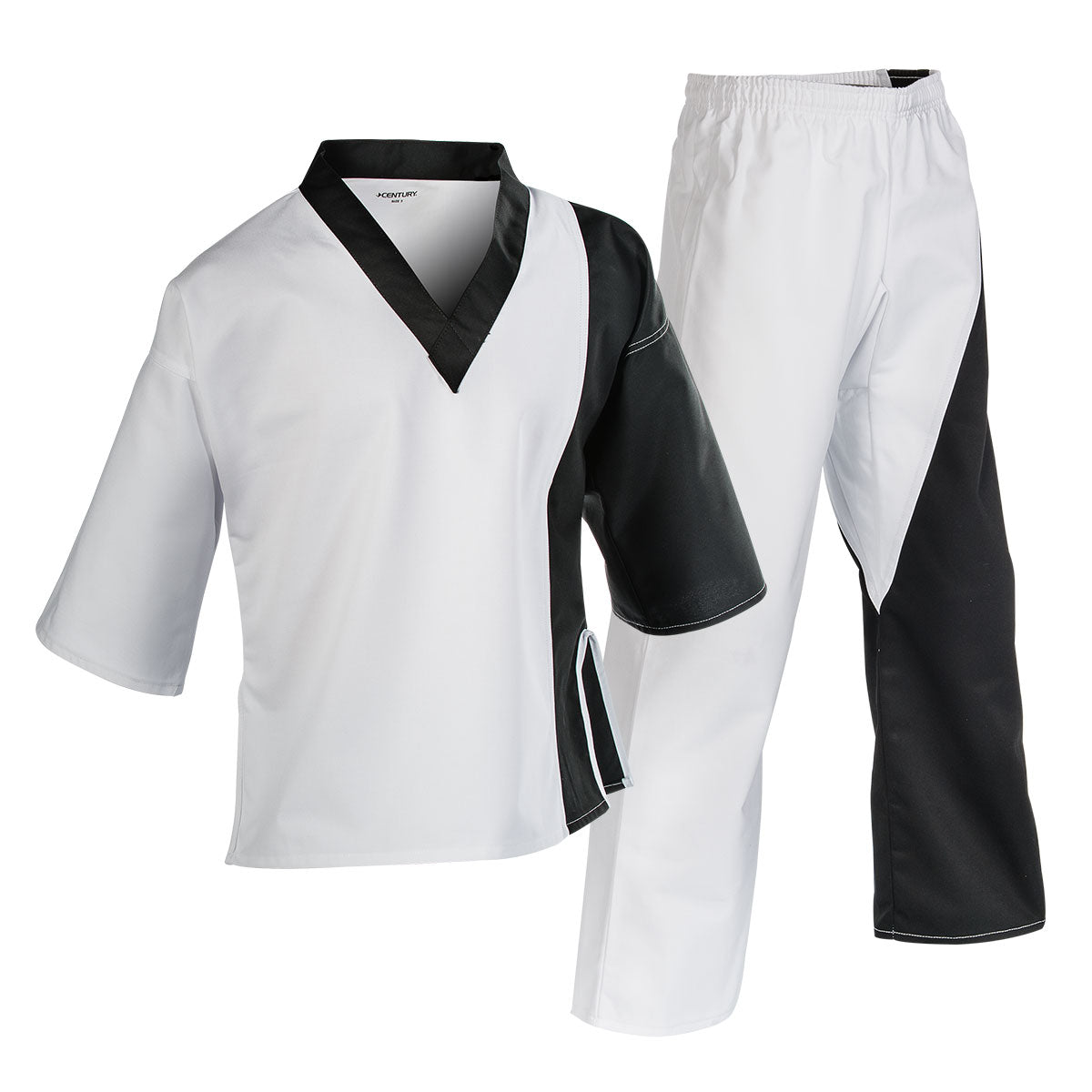 7 oz. Pullover Colorblock Splice Team Uniform Black/White