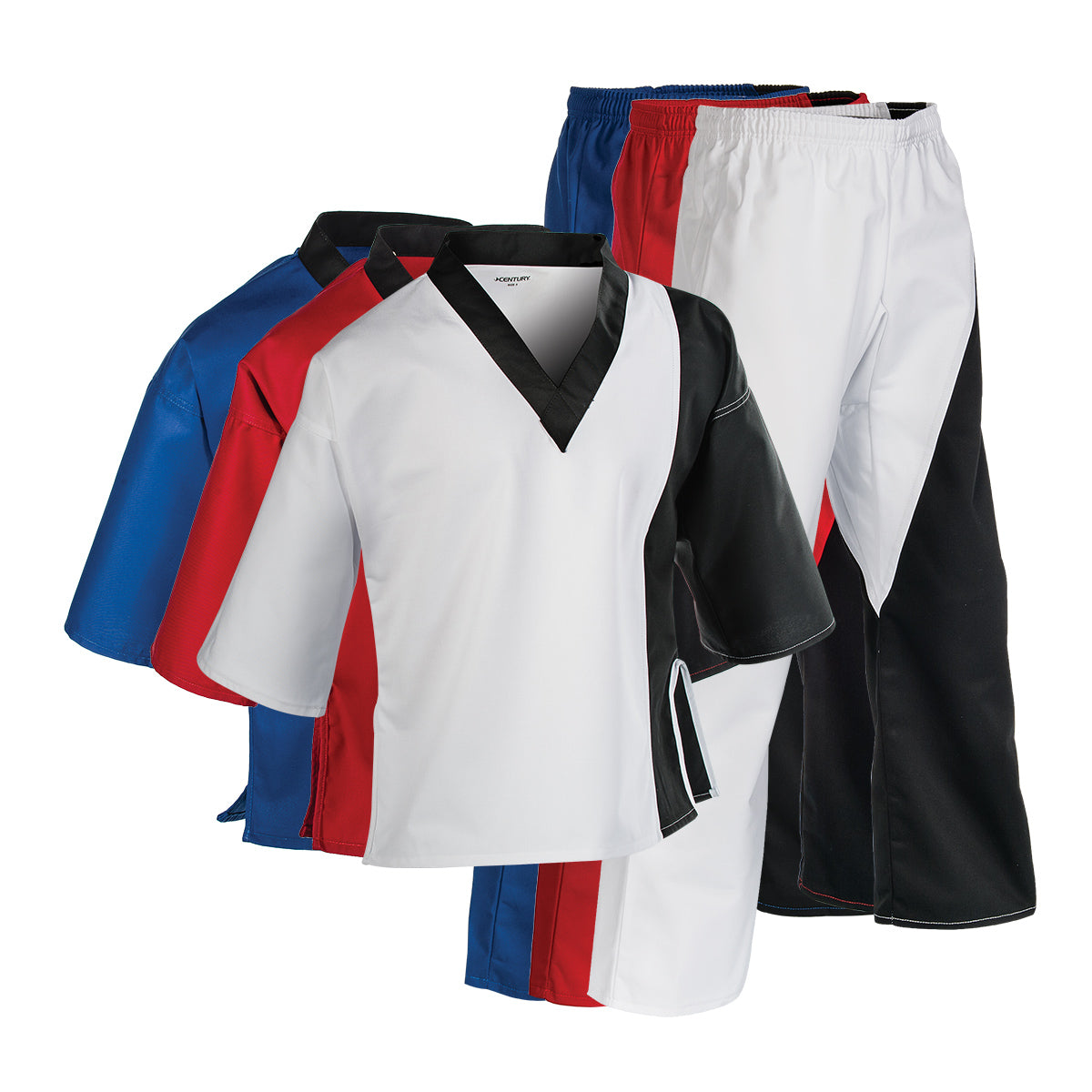 7 oz. Pullover Colorblock Splice Team Uniform| Century Martial Arts ...
