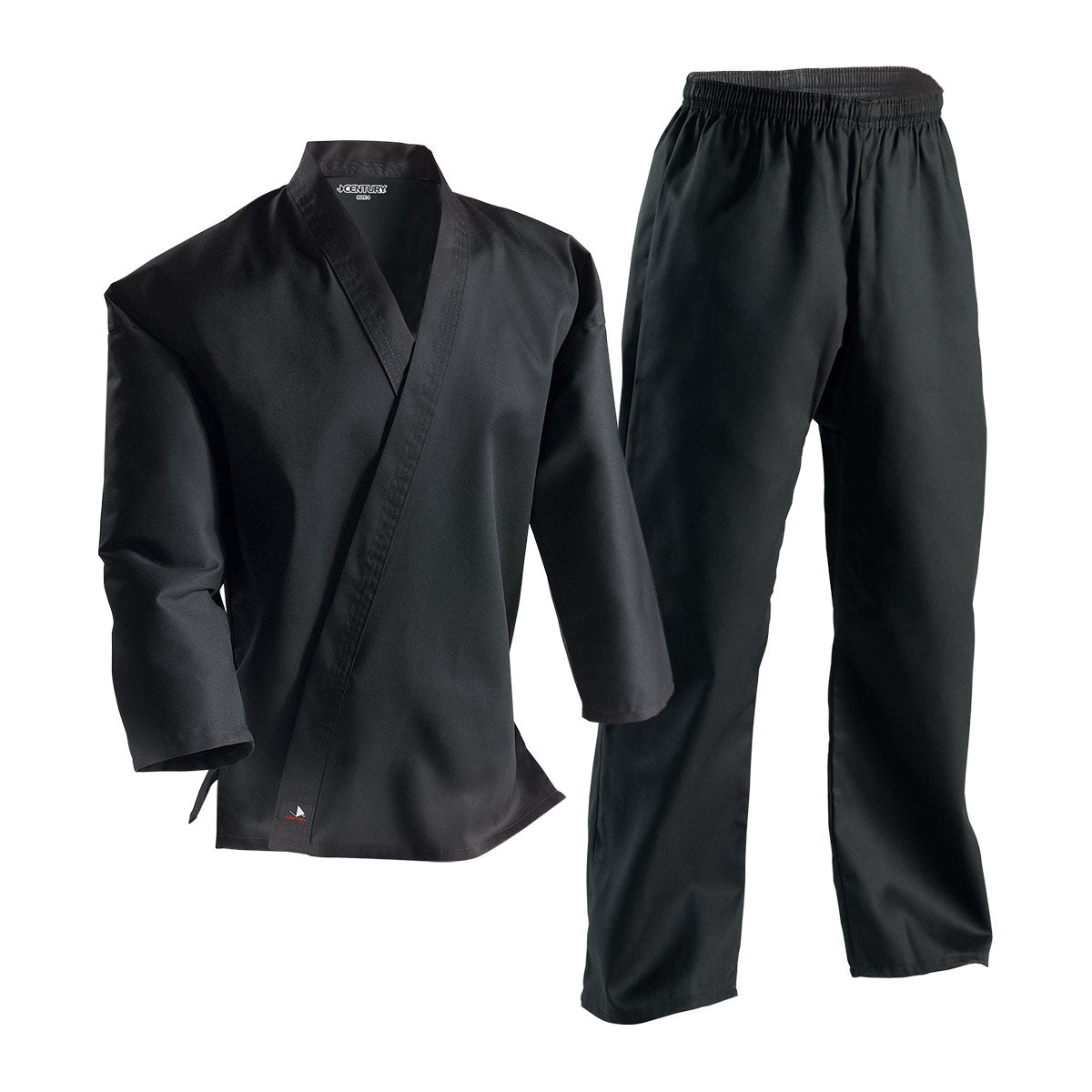 8 oz. Middleweight Brushed Cotton Uniform Black