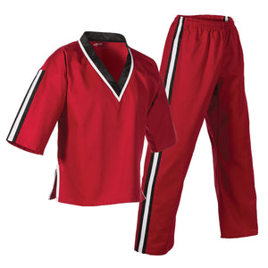 V-Neck Level II Pullover Program Uniform Red/Black