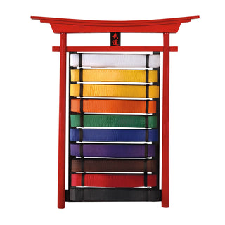 Budo Wall Mountable Belt Displays - 10 Level