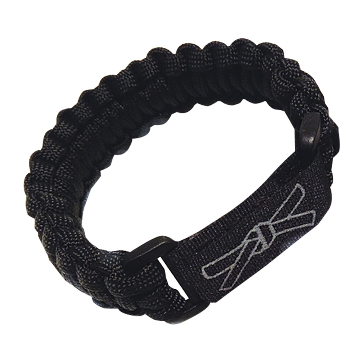 Paracord Rank Bracelet Black