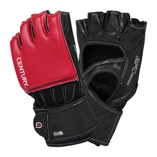 Brave Open Palm Gloves - Black/Red Red/Black