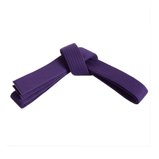 Single Wrap Solid Belt Purple