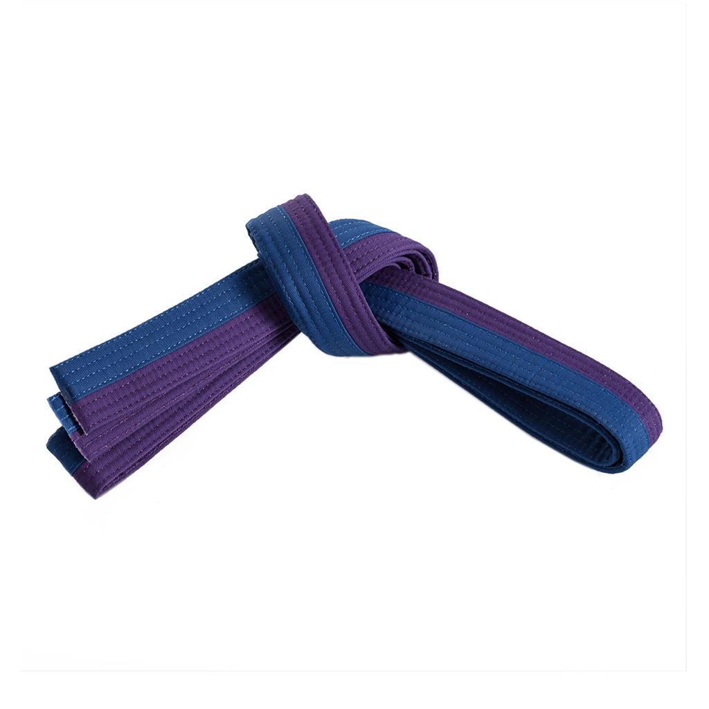 Double Wrap Two-Tone Belt Blue/Purple