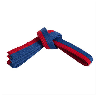 Double Wrap Two-Tone Belt Red/Blue