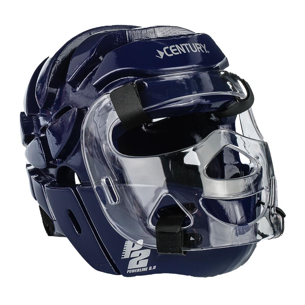 P2 Full Face Headgear with Shield Blue