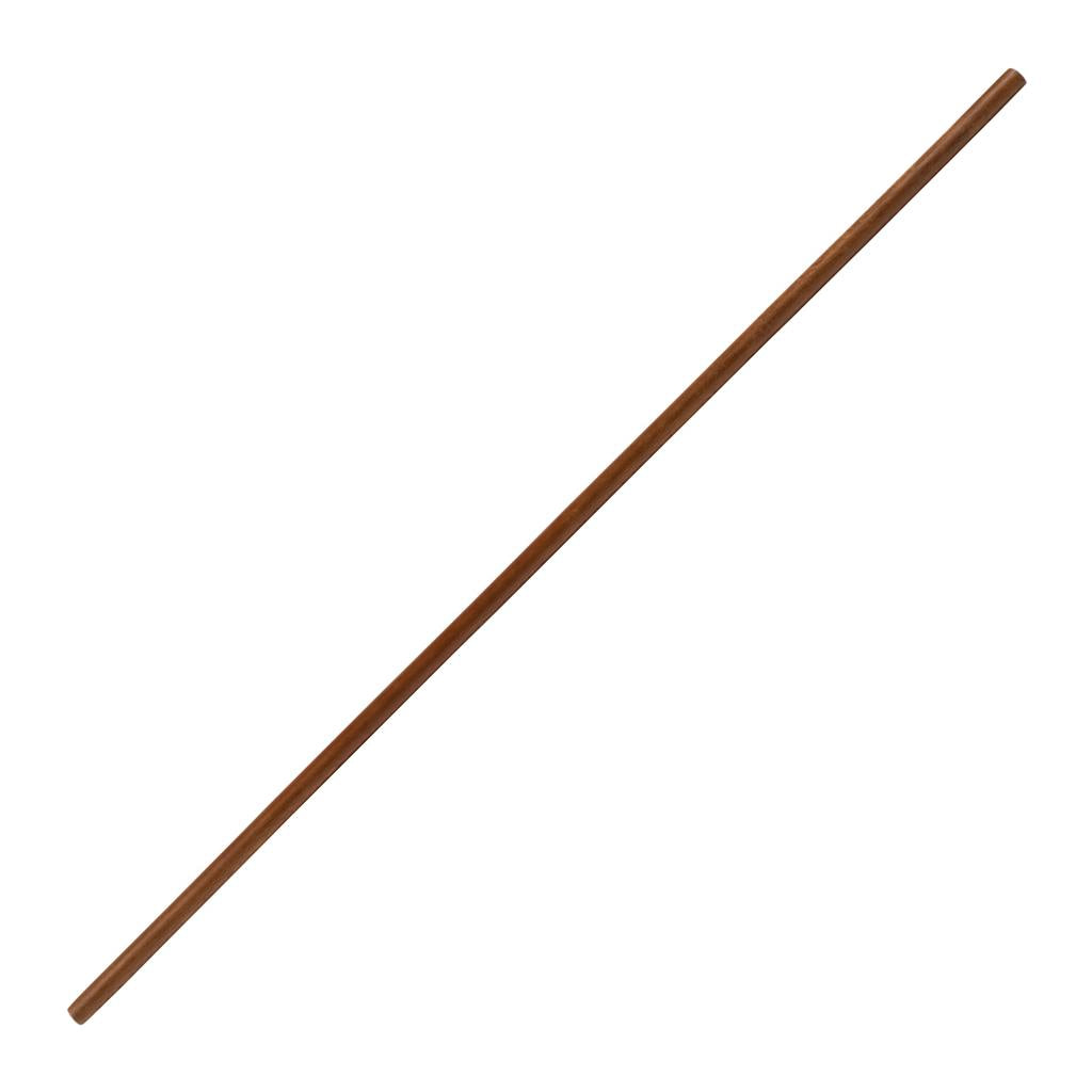 Straight Hardwood Bo Staff Natural